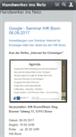 Mobile Screenshot of handwerker-ins-netz.de